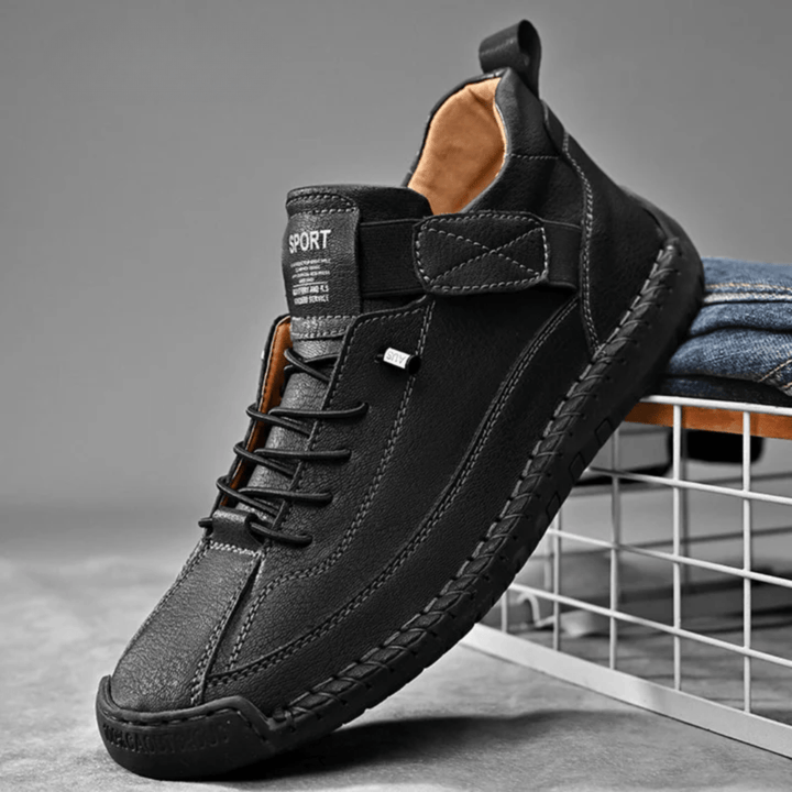 Javier | Hand-Stitched Lace-Up Moc