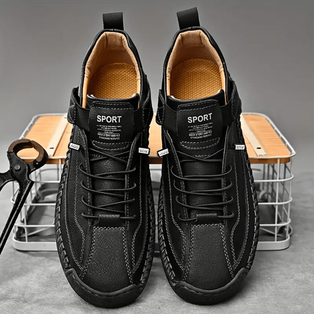 Javier | Hand-Stitched Lace-Up Moc