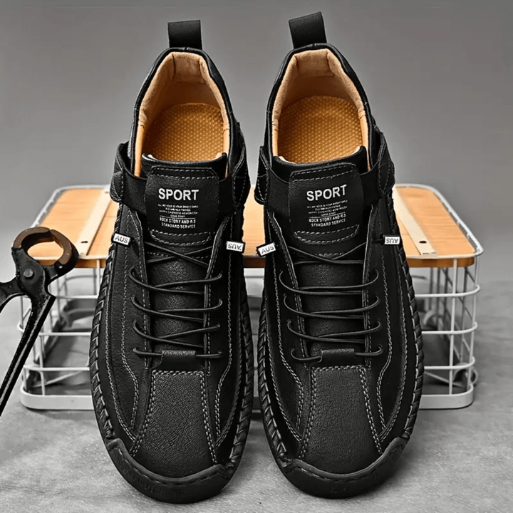 Javier | Hand-Stitched Lace-Up Moc