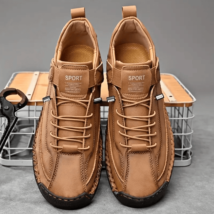 Javier | Hand-Stitched Lace-Up Moc