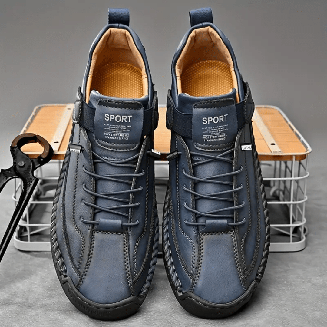 Javier | Hand-Stitched Lace-Up Moc