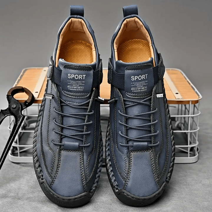 Javier | Hand-Stitched Lace-Up Moc