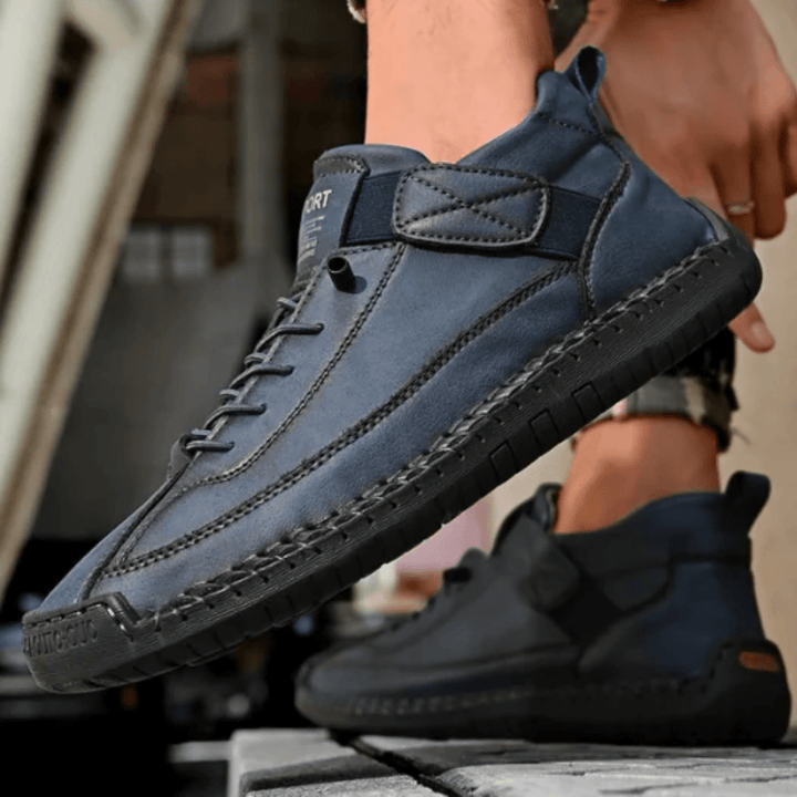 Javier | Hand-Stitched Lace-Up Moc
