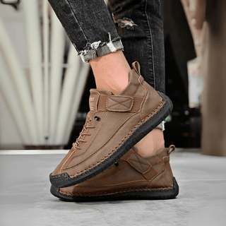 Javier | Hand-Stitched Lace-Up Moc