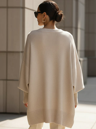 Jennifer | Draped Oversized Sweater