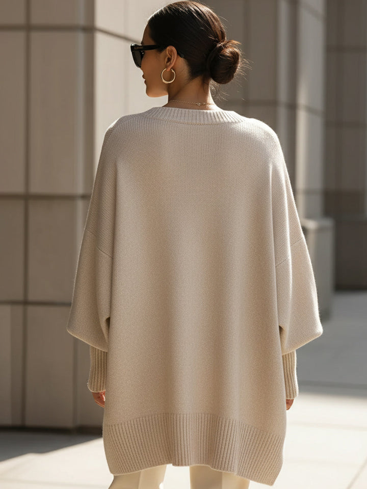 Jennifer | Draped Oversized Sweater