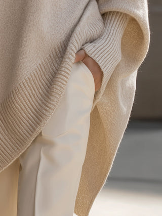Jennifer | Draped Oversized Sweater