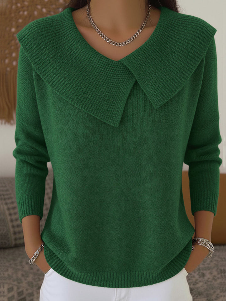 Josephine | Soft-Collar Warm Sweater