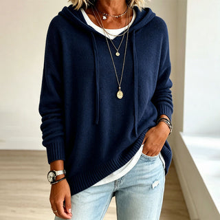 Kenzie | Relaxed Hooded Knit Sweater