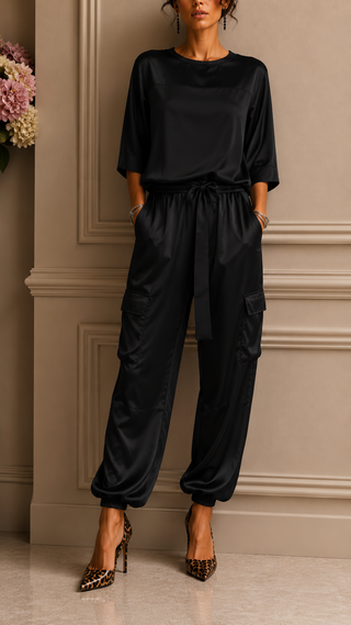 Lurelle | Draped Two-Piece Set