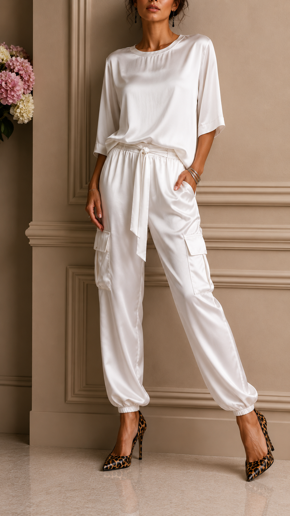 Lurelle | Draped Two-Piece Set