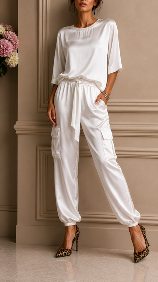 Lurelle | Draped Two-Piece Set