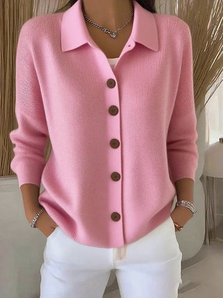Mabel | Collared Button Cardigan