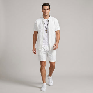 Finn Textured Matching Set