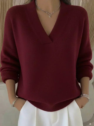 Manon | Relaxed V-Neck Sweater