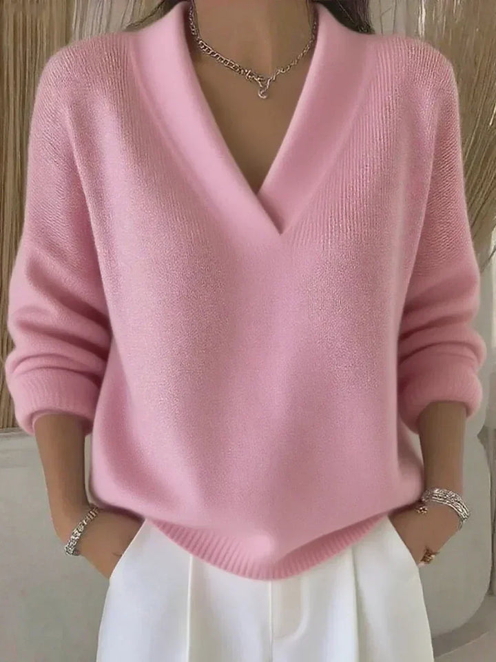 Manon | Relaxed V-Neck Sweater