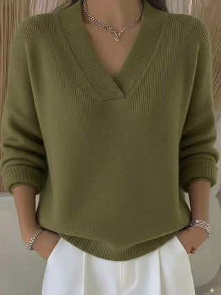 Manon | Relaxed V-Neck Sweater