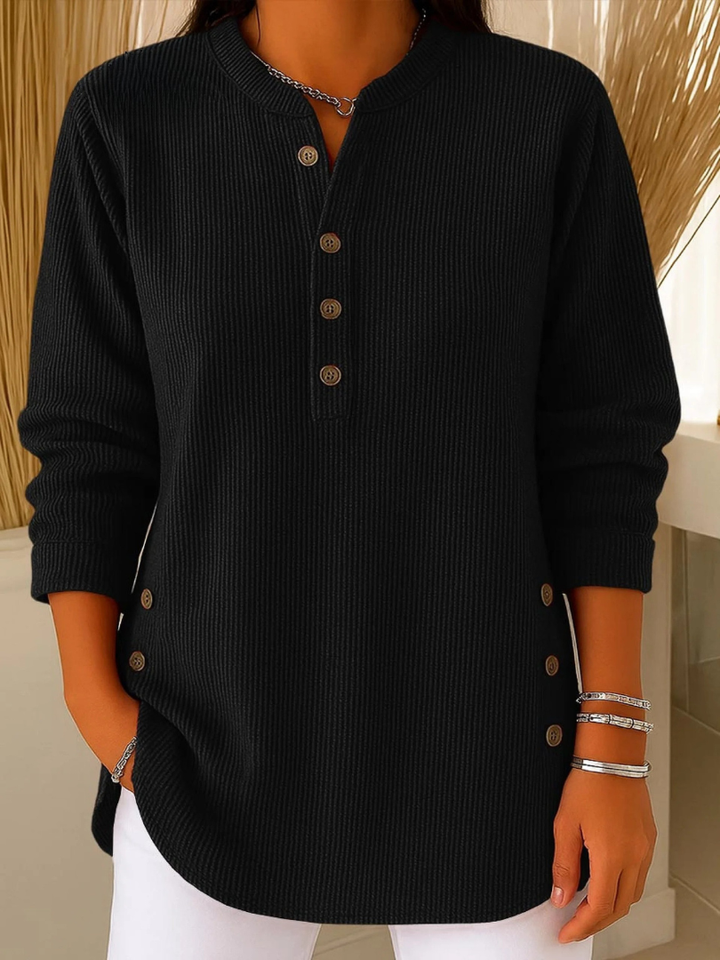 Mila | Henley Tunic Sweater