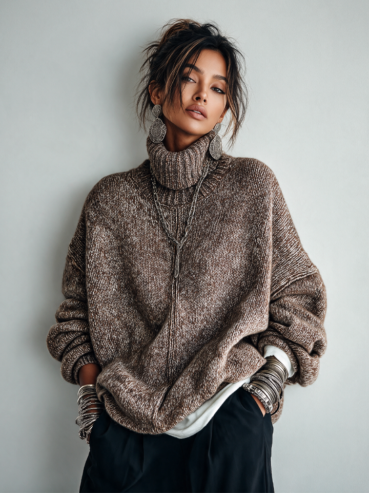 Muriel | Chunky High-Neck Sweater