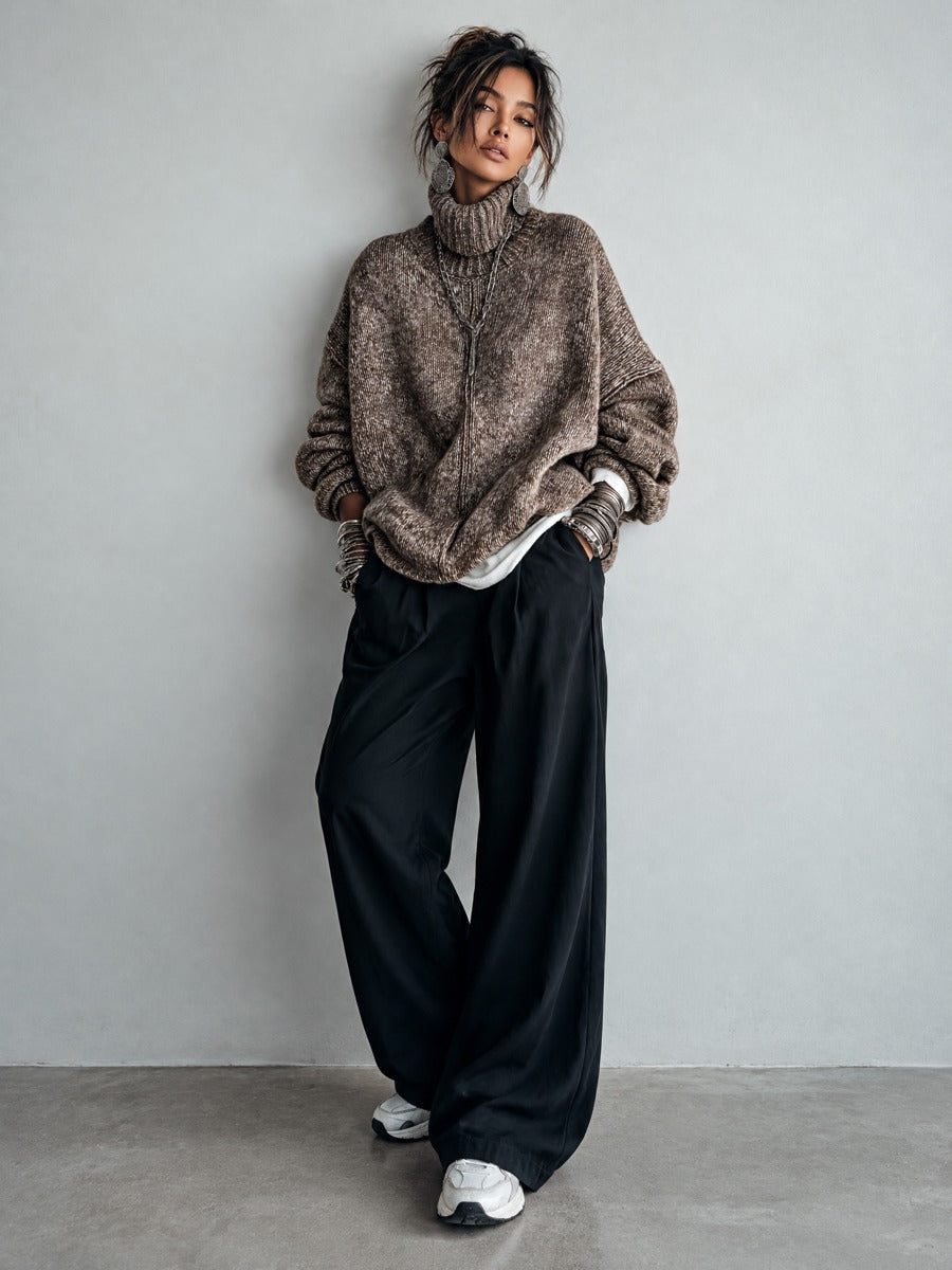 Muriel | Chunky High-Neck Sweater
