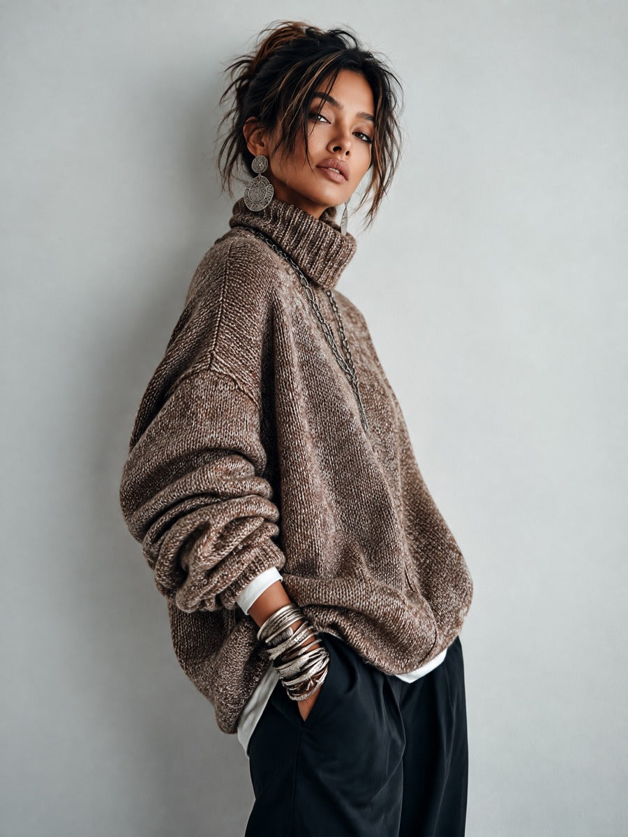 Muriel | Chunky High-Neck Sweater