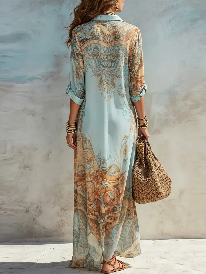 Nerea | Flowing Printed Summer Dress