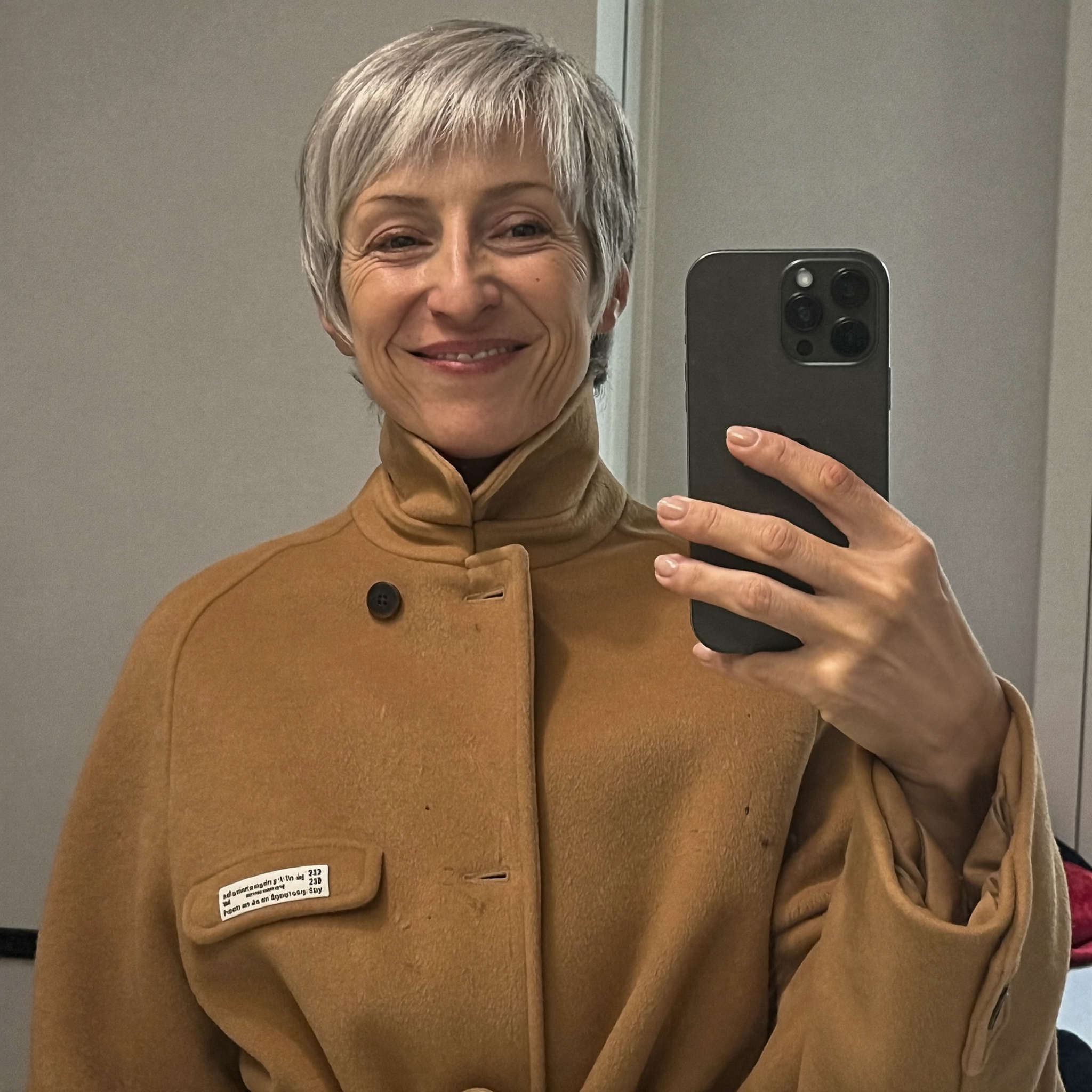 Northvale customer review — camel coat