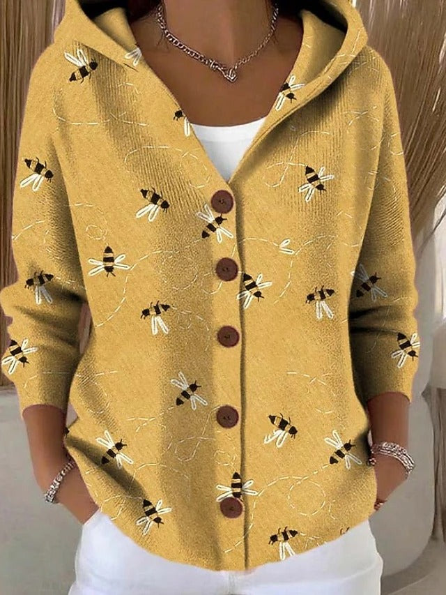 Opal | Artful Hooded Shirt Jacket