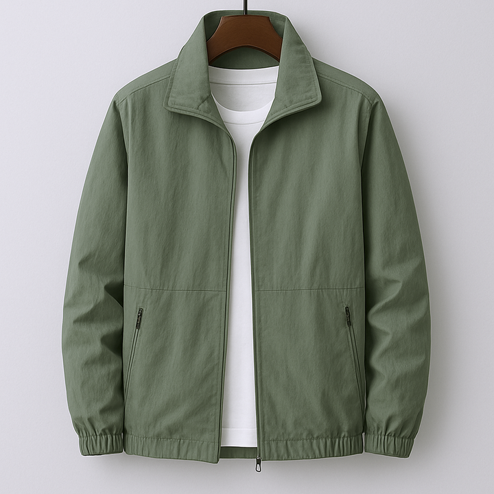Ottavio | Lightweight Stand-Collar Jacket