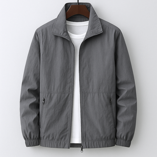 Ottavio | Lightweight Stand-Collar Jacket