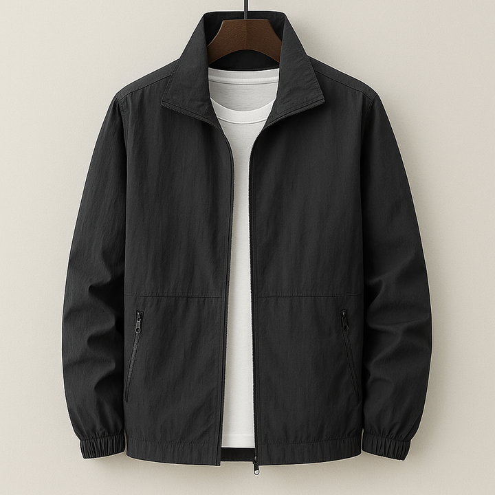 Ottavio | Lightweight Stand-Collar Jacket