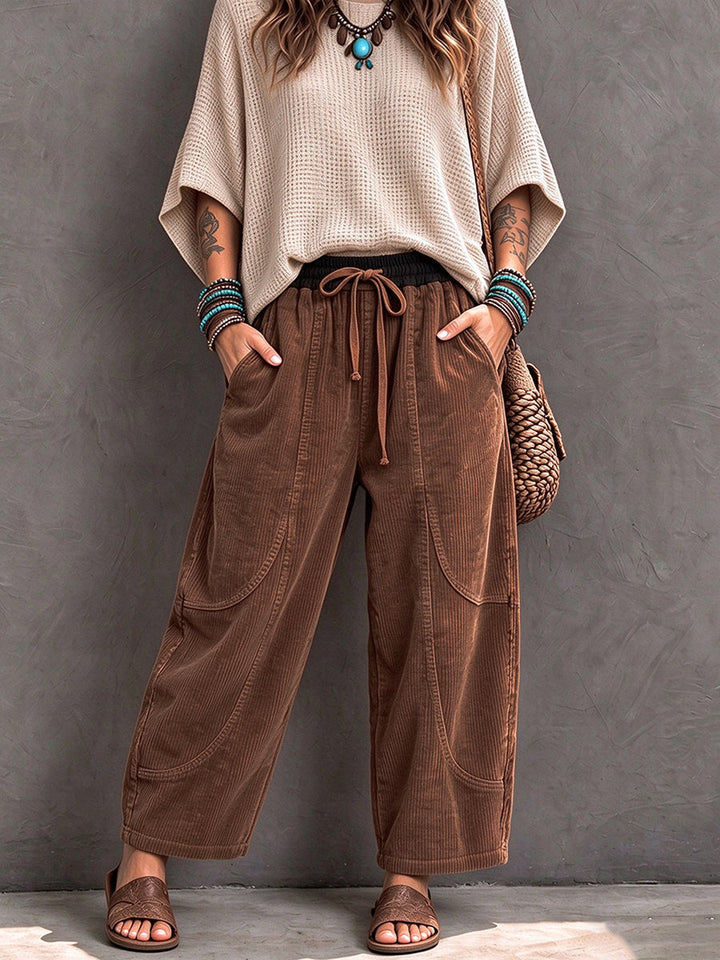 Petra | Corduroy Harem Pants