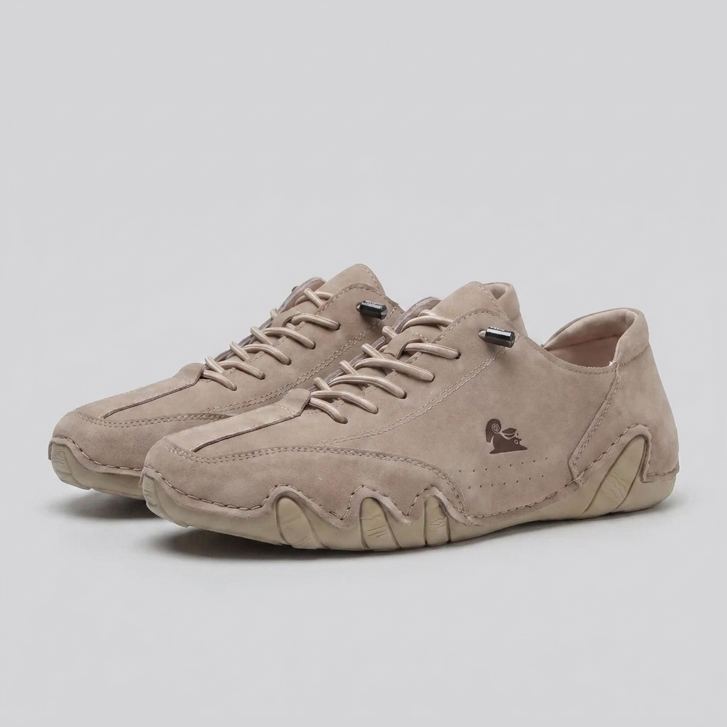 Raul | Low-Top Suede-Look Sneaker