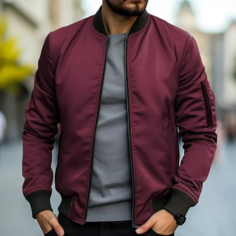Riccardo | Classic Bomber Jacket