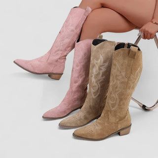 Roxanne | Western Mid-Calf Boots