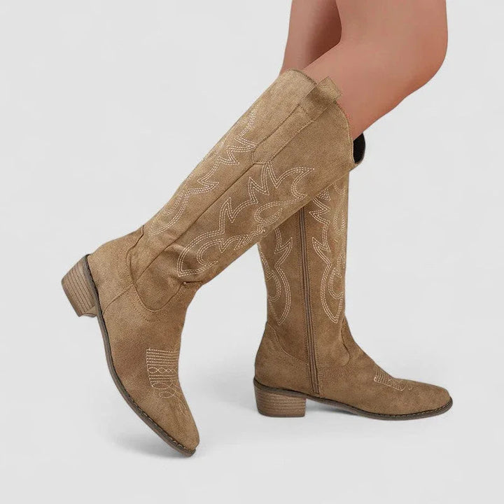 Roxanne | Western Mid-Calf Boots