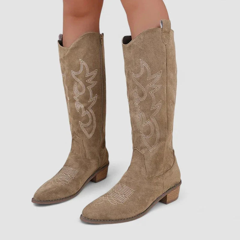 Roxanne | Western Mid-Calf Boots