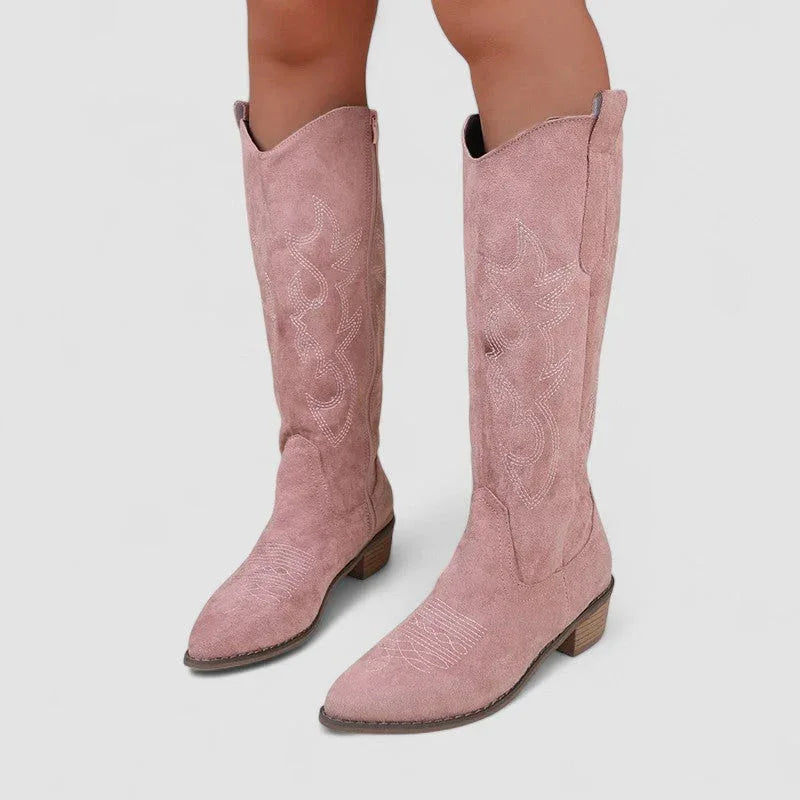 Roxanne | Western Mid-Calf Boots