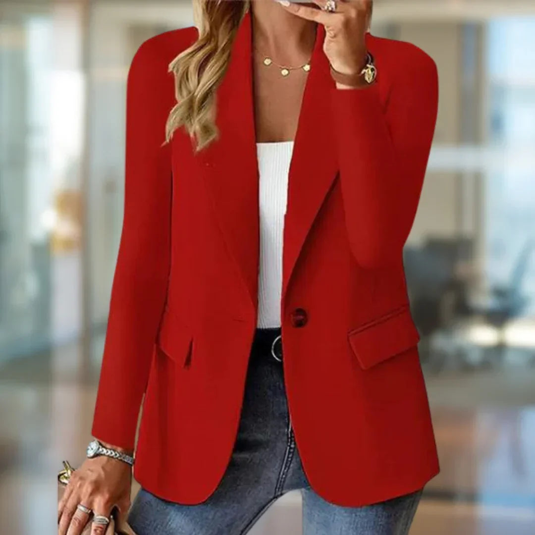 Séverine | Classic One-Button Blazer