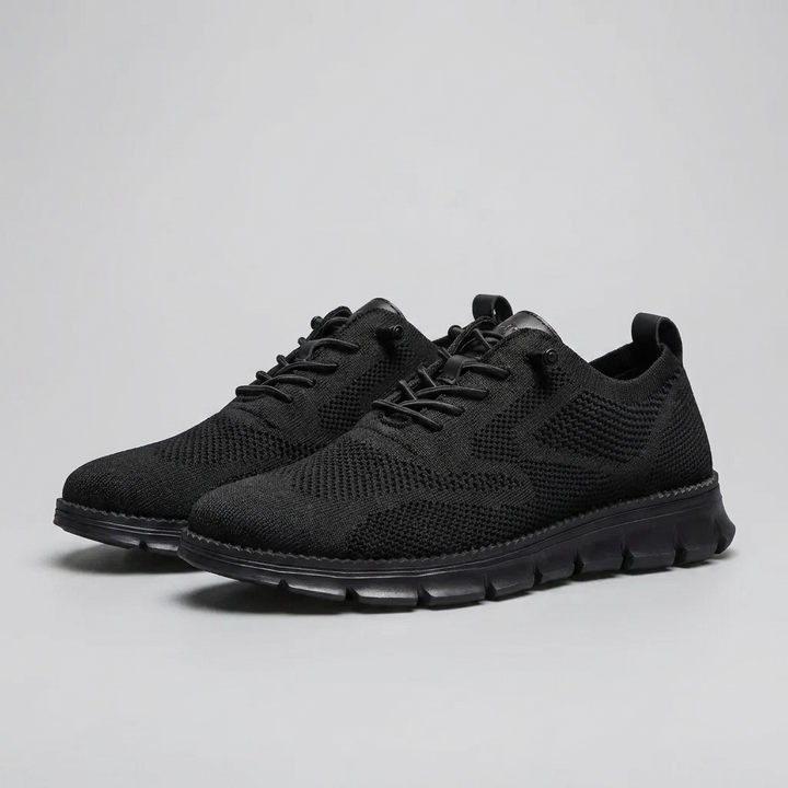 Simon | Knit Lace-Up Sneaker