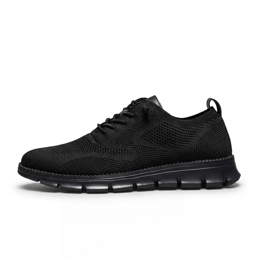 Simon | Knit Lace-Up Sneaker