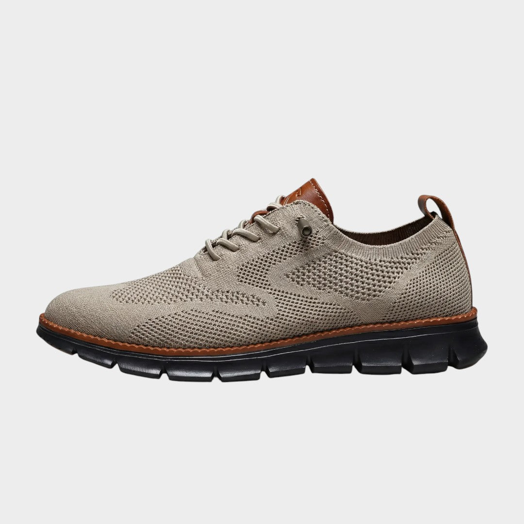 Simon | Knit Lace-Up Sneaker