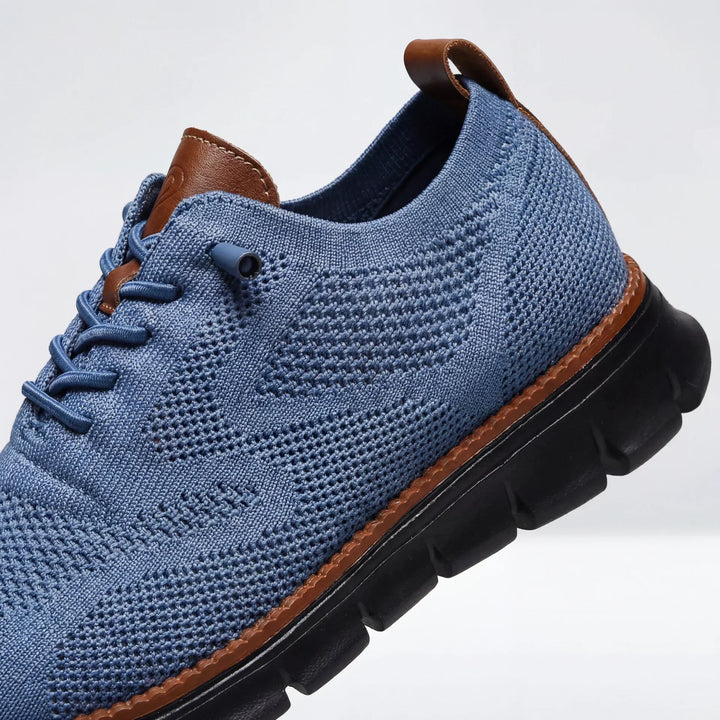 Simon | Knit Lace-Up Sneaker