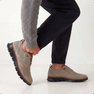 Simon | Knit Lace-Up Sneaker