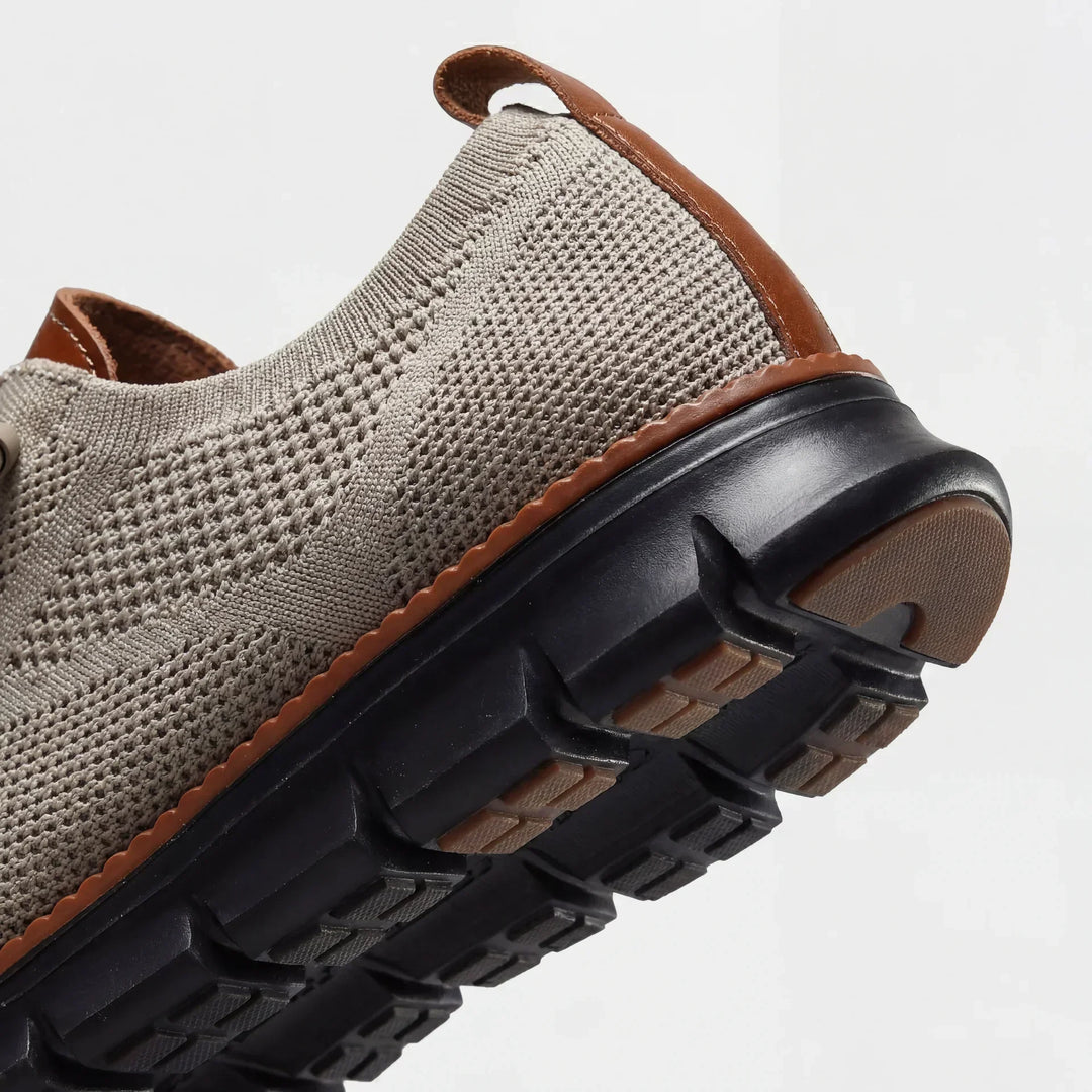 Simon | Knit Lace-Up Sneaker