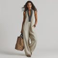 Nadia Embroidered Wide-Leg Jumpsuit