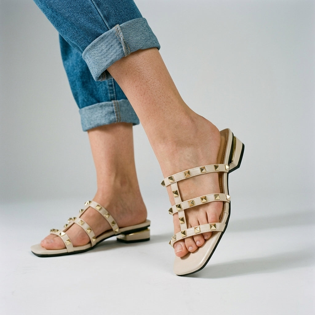 Brielle Studded Sandal