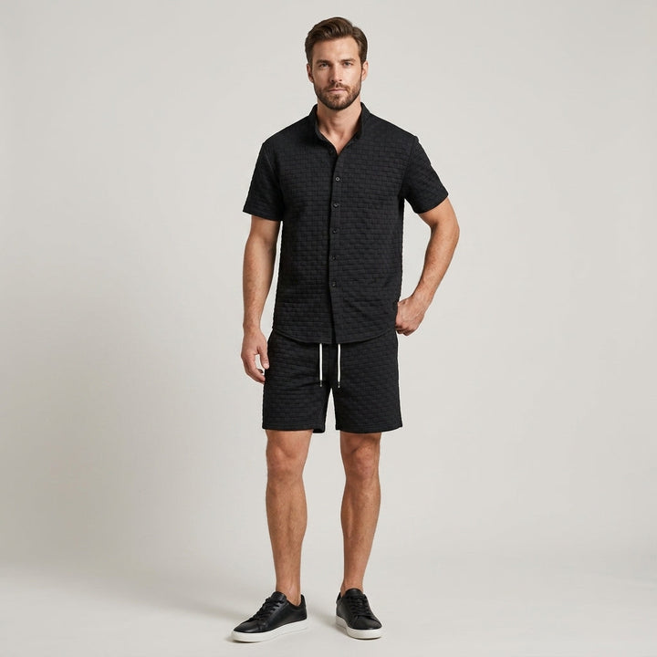Finn Textured Matching Set