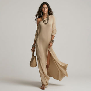 Sloane Cold Shoulder Maxi Dress
