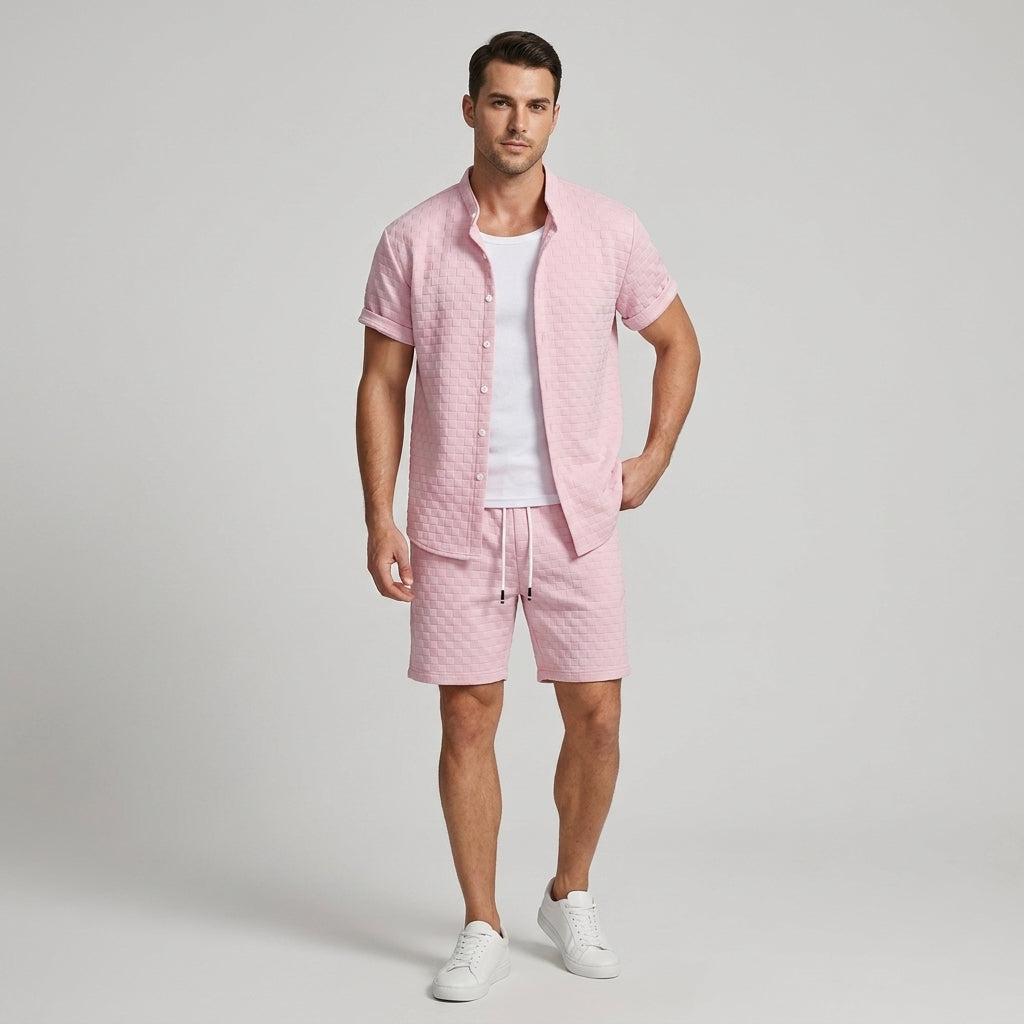 Finn Textured Matching Set